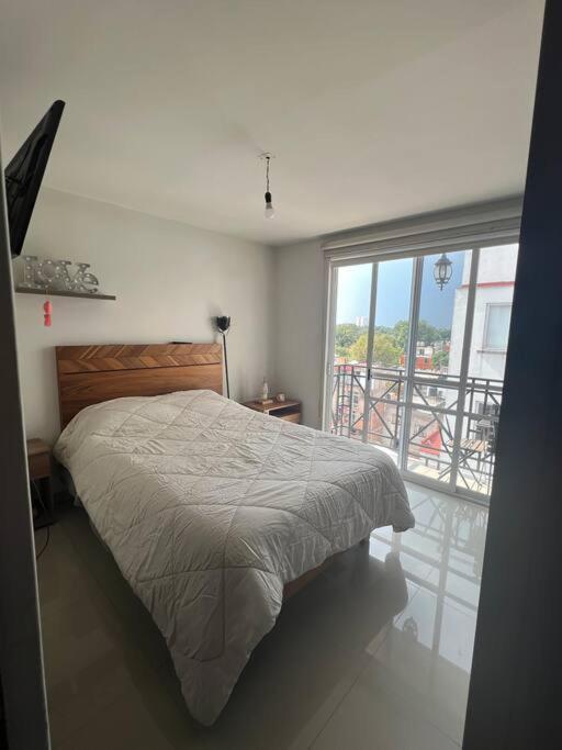 Departamento En Coyoacan เม็กซิโกซิตี้ ภายนอก รูปภาพ